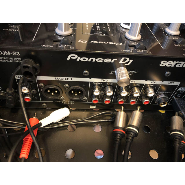 Pioneer(パイオニア)のpioneer dj djm-s3 【アンディー様専用】 楽器のDJ機器(DJミキサー)の商品写真