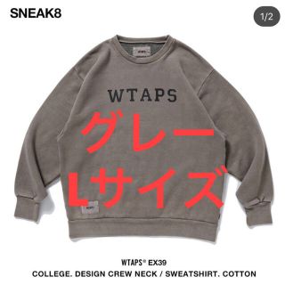 ダブルタップス(W)taps)のWTAPS COLLEGE DESIGN CREWNECK SWEATSHIRT(スウェット)