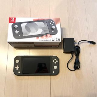 ニンテンドースイッチ(Nintendo Switch)の【ユウ様専用】Nintendo Switch Lite グレー(家庭用ゲーム機本体)