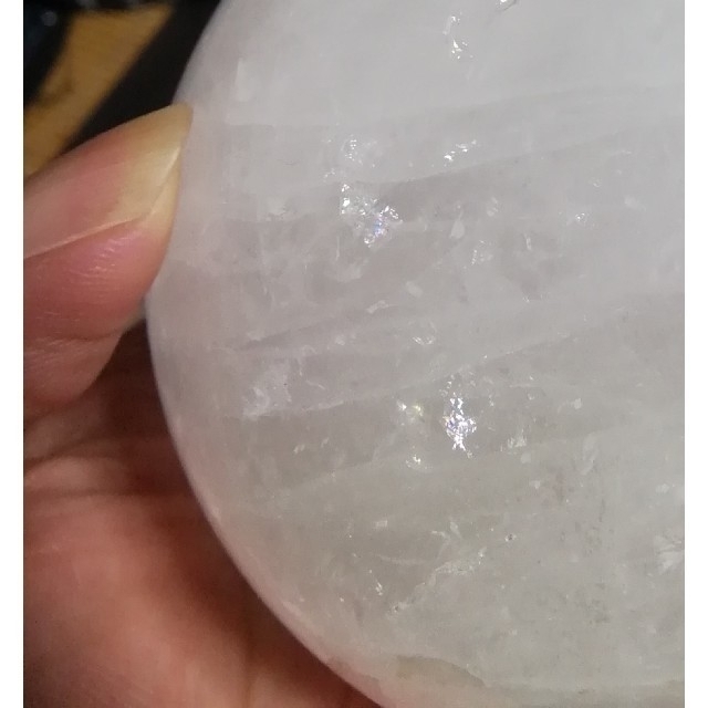 天然ヒマラヤ水晶丸玉【1220g】 | drcossia.com.ar