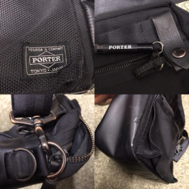 PORTER(ポーター)のporter ショルダーバック　サコッシュ　吉田カバン　ポーチ　ポーター メンズのバッグ(ショルダーバッグ)の商品写真