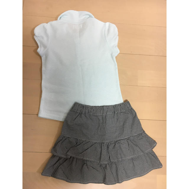 motherways(マザウェイズ)のmotherways ポロシャツ&スカート キッズ/ベビー/マタニティのキッズ服女の子用(90cm~)(その他)の商品写真