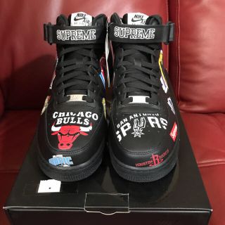 ナイキ(NIKE)のair force mid supreme  nba(スニーカー)