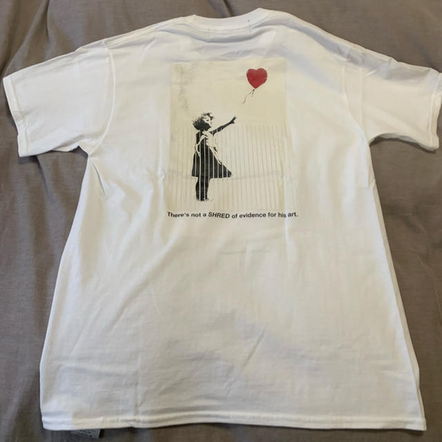 BEAUTY&YOUTH UNITED ARROWS(ビューティアンドユースユナイテッドアローズ)の BEAUTY&YOUTH / Banksy GIRL SHURETTA Tee メンズのトップス(Tシャツ/カットソー(半袖/袖なし))の商品写真