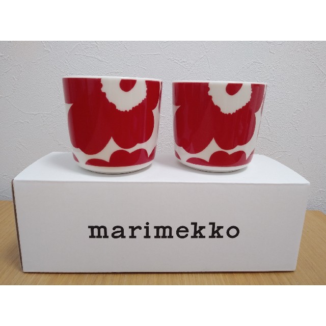 marimekko(マリメッコ)の新品未使用　マリメッコ　ウニッコ　コーヒーカップ　セット　マグカップ インテリア/住まい/日用品のキッチン/食器(食器)の商品写真