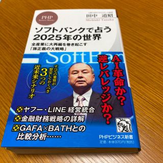 ソフトバンクで占う２０２５年の世界 全産業に大再編を巻き起こす「孫正義の大戦略」(文学/小説)