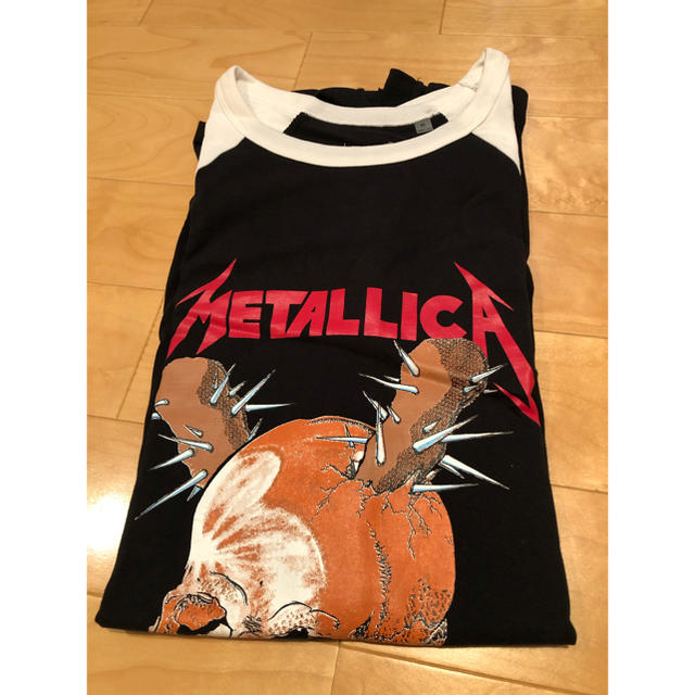 FEAR OF GOD(フィアオブゴッド)のFOG Metallica Cut-Off Raglan tee Tシャツ メンズのトップス(Tシャツ/カットソー(半袖/袖なし))の商品写真