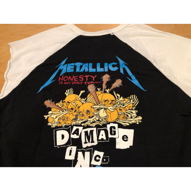 FEAR OF GOD(フィアオブゴッド)のFOG Metallica Cut-Off Raglan tee Tシャツ メンズのトップス(Tシャツ/カットソー(半袖/袖なし))の商品写真