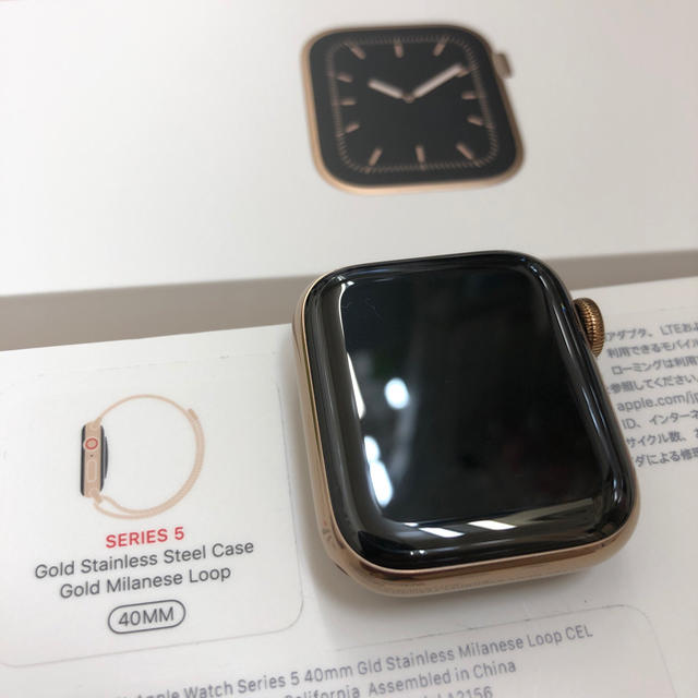 Apple Watch SERIES5 40mm ステンレス - その他