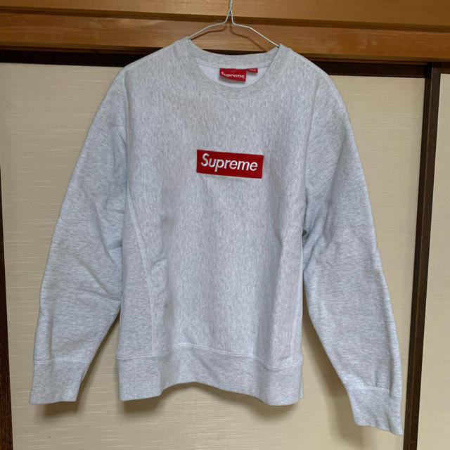 supreme box logo crewneck 2018fw