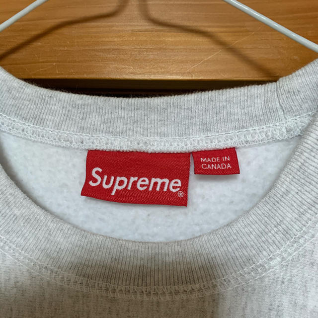 supreme box logo crewneck 2018fw