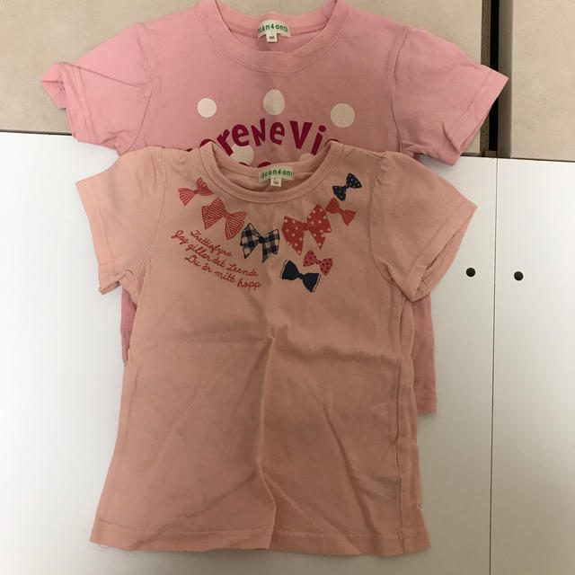 3can4on(サンカンシオン)のキッズ・Tシャツ(2枚組) キッズ/ベビー/マタニティのキッズ服女の子用(90cm~)(Tシャツ/カットソー)の商品写真