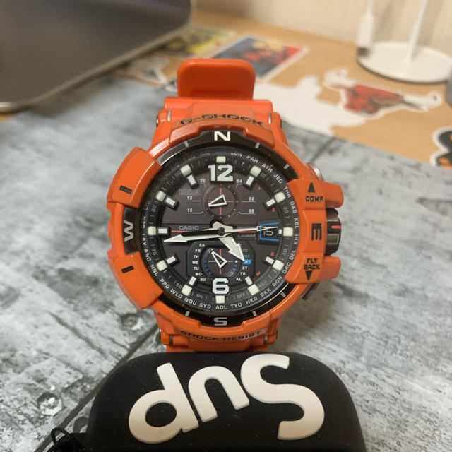 G-SHOCK(ジーショック)のGRAVITYMASTER  G-SHOCK GW-A1100R 中古 メンズの時計(腕時計(デジタル))の商品写真