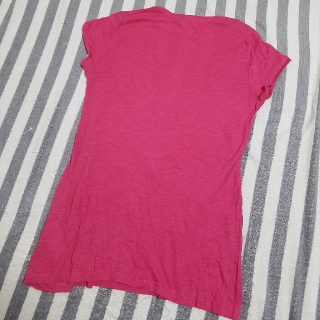 ZARA(ザラ)のZARAピンクTシャツ レディースのトップス(Tシャツ(半袖/袖なし))の商品写真