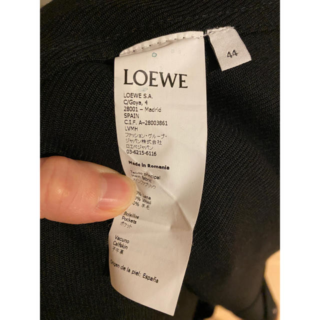 LOEWE - 美品 正規 loewe ボタンジャケットの通販 by by|ロエベならラクマ