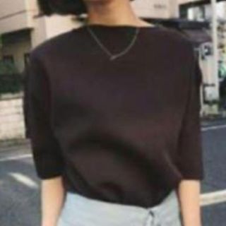 アメリヴィンテージ(Ameri VINTAGE)のameri vintage 3D CARAPACE KNIT (カットソー(半袖/袖なし))