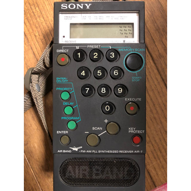 SONY(ソニー)のSONY AIRBAND 受信機 エンタメ/ホビーのテーブルゲーム/ホビー(アマチュア無線)の商品写真