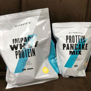 マイプロテイン(MYPROTEIN)のプロテイン1kg+パンケーキミックス(プロテイン)