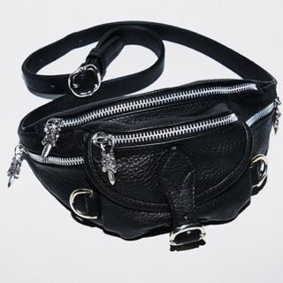 クロムハーツ(Chrome Hearts)のCHROME HEARTS MINI SNAT BAG BLACK (ショルダーバッグ)