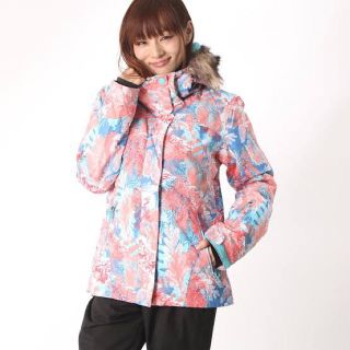 ロキシー(Roxy)のロキシー レディース スノーボード ジャケット Mサイズ 新品未使用 ピンク(ウエア/装備)