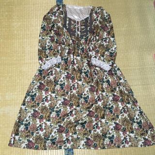 アクシーズファム(axes femme)のmupohさま専用♡axes femme♡ゴブランプリントワンピース(ロングワンピース/マキシワンピース)