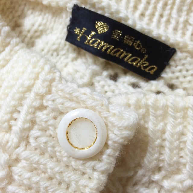 Santa Monica(サンタモニカ)のwhite knit cardigan レディースのトップス(カーディガン)の商品写真