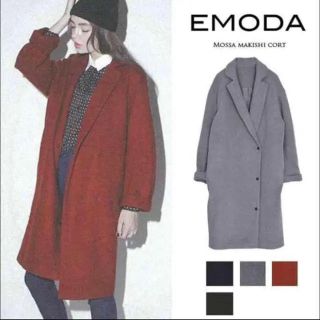 エモダ(EMODA)のEMODA モッサマキシco チェスターコート ロングコート(ロングコート)