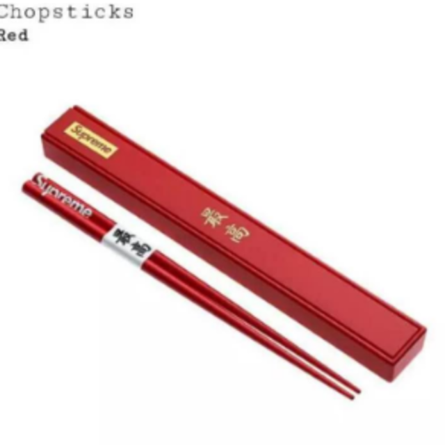 Supreme(シュプリーム)のsupreme chopsticks インテリア/住まい/日用品のキッチン/食器(カトラリー/箸)の商品写真