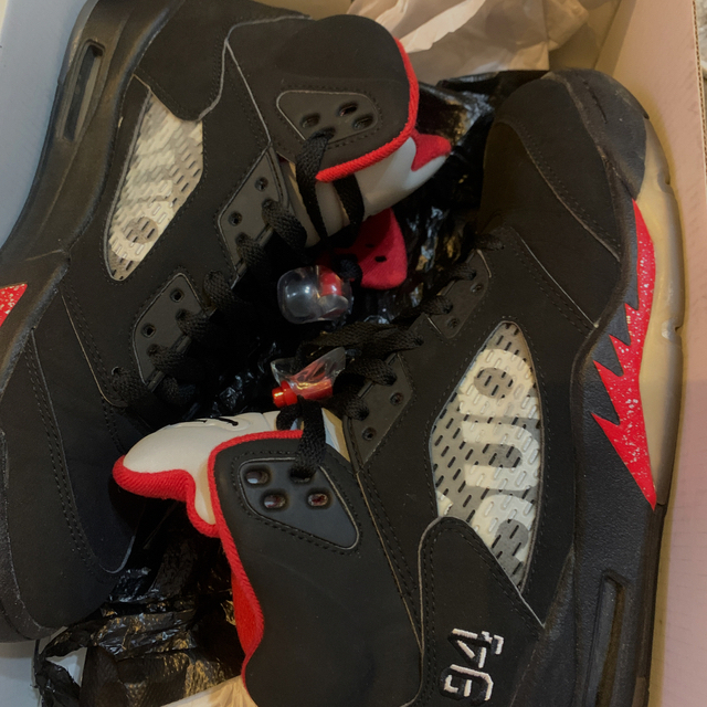 supreme Jordan5 黒