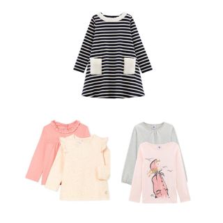 プチバトー(PETIT BATEAU)のこはる様専用♡プチバトー3点おまとめ(Tシャツ/カットソー)