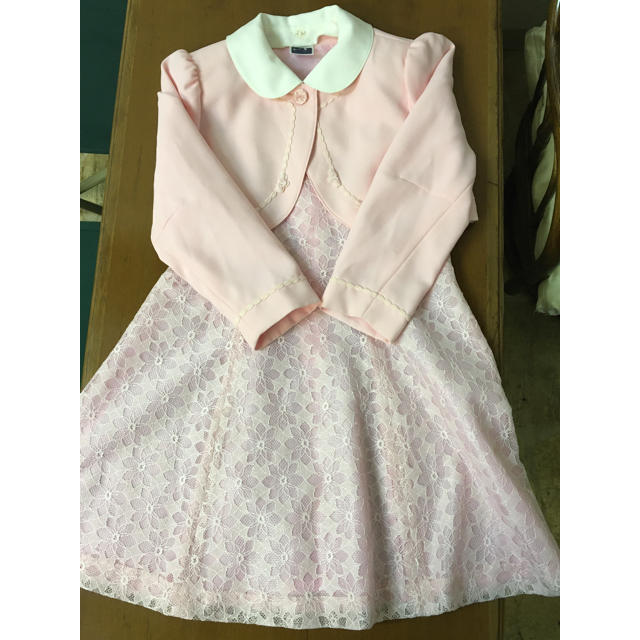 子供　120センチ スーツ キッズ/ベビー/マタニティのキッズ服女の子用(90cm~)(ドレス/フォーマル)の商品写真