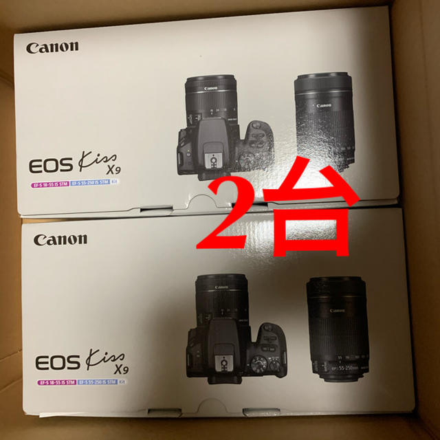 ????canon  キヤノン EOS Kiss X9 ブラック(W・Wズームキット