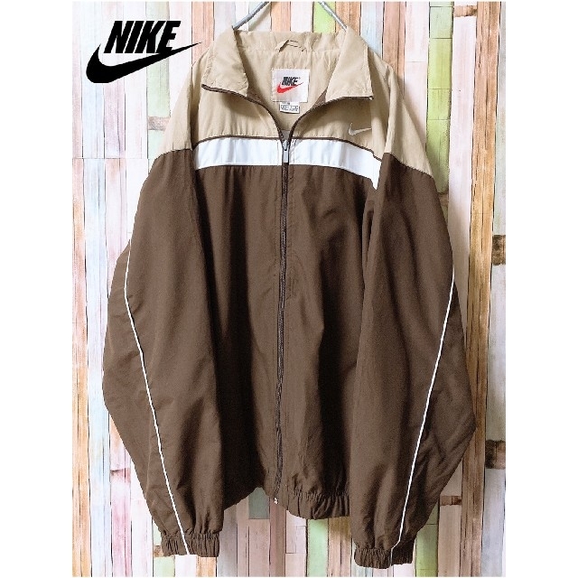 NIKE ナイロンジャケット　白タグ　90s