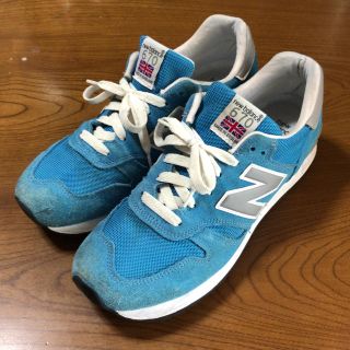 ニューバランス(New Balance)のNEW BALANCE ニューバランス M670SBL スカイブルー(スニーカー)