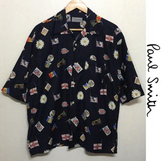 ポールスミス(Paul Smith)のPaul Smith シャツ ポールスミス ヴィンテージ 国旗柄 アロハ 貴重(シャツ)