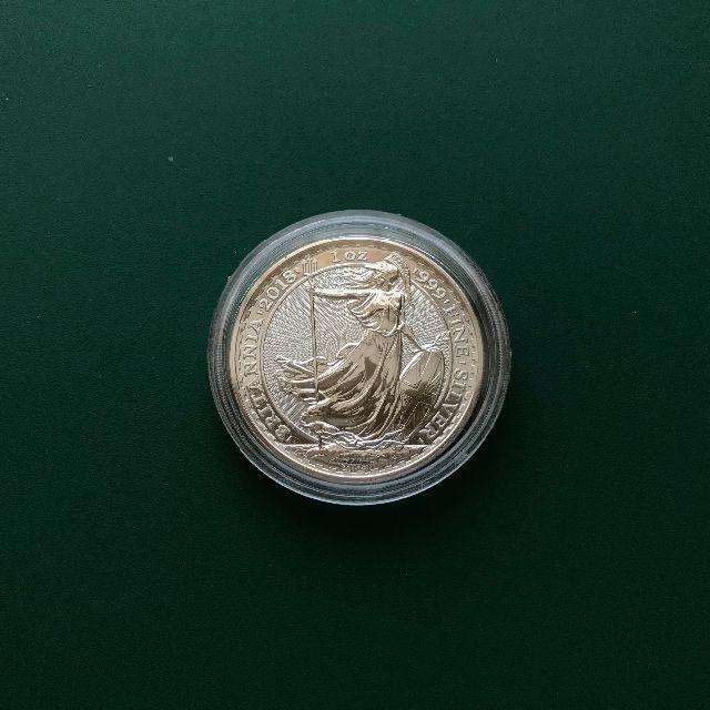 ブリタニア銀貨(2018年)6枚セット　－1オンス,1oz,純銀,コイン