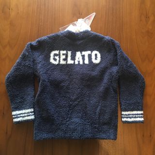 ジェラートピケ(gelato pique)の新品タグ付モコモコカーディガン(カーディガン)