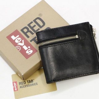 リーバイス(Levi's)のリーバイス レッドタブ Levi's RED TAB レザー ショートウォレット(折り財布)