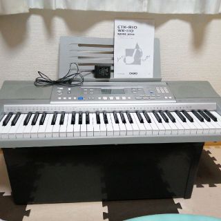 カシオ(CASIO)のカシオ　キーボード　CTK-810(キーボード/シンセサイザー)