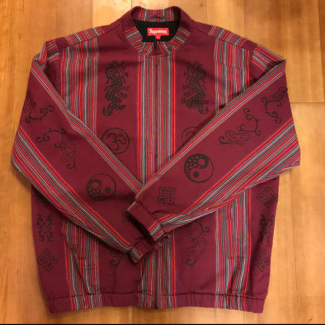 リアル supreme Woven Striped Batik Jacket ジャケット/アウター
