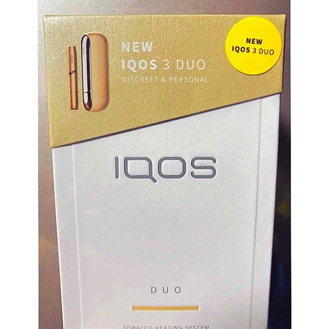 ☆アイコス本体☆IQOS3DUO☆NEWモデル人気ゴールドカラー☆新品☆送料無料