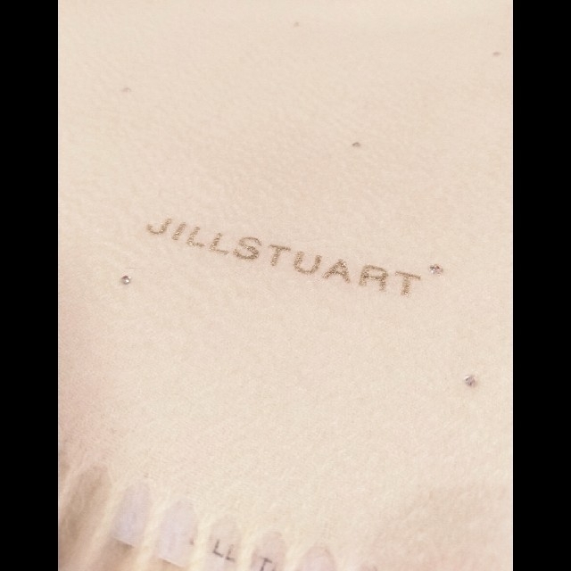 JILLSTUART(ジルスチュアート)の②訳有　新品　ジルスチュアート　カシミヤ100　マフラー　ストーン　2点 レディースのファッション小物(マフラー/ショール)の商品写真