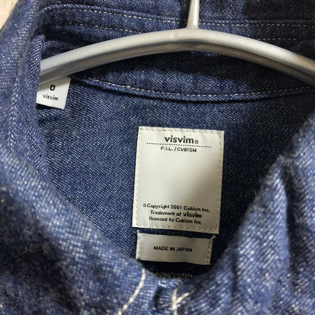 メンズ VISVIM ペイズリー デニムシャツ シャツの通販 by 中古市場p's