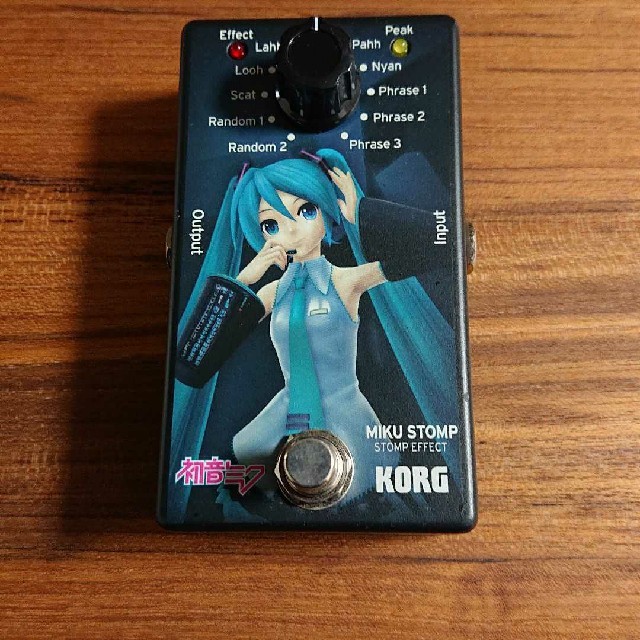 KORG(コルグ)の専用です★     KORG / MIKU STOMP  初音ミク エフェクター 楽器のギター(エフェクター)の商品写真