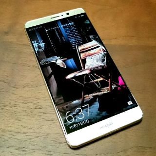 HUAWEI mate9 SIMフリー 64GB ゴールド(スマートフォン本体)