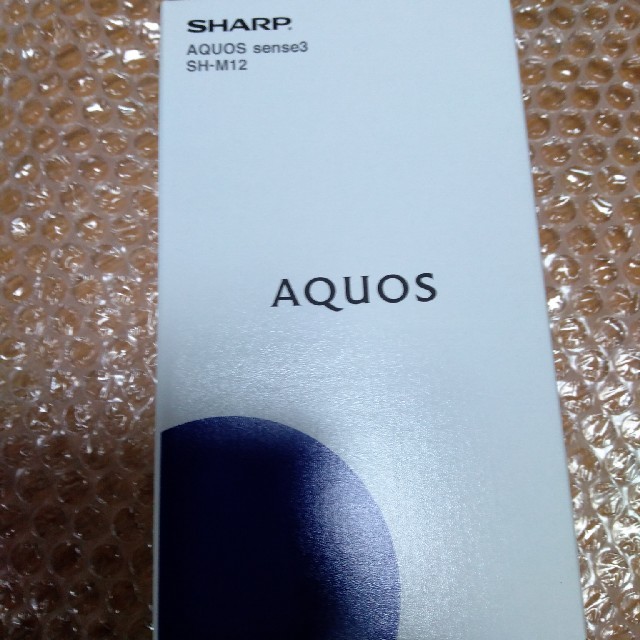 SHARP AQUOS sense3 SH-M12スマホ/家電/カメラ