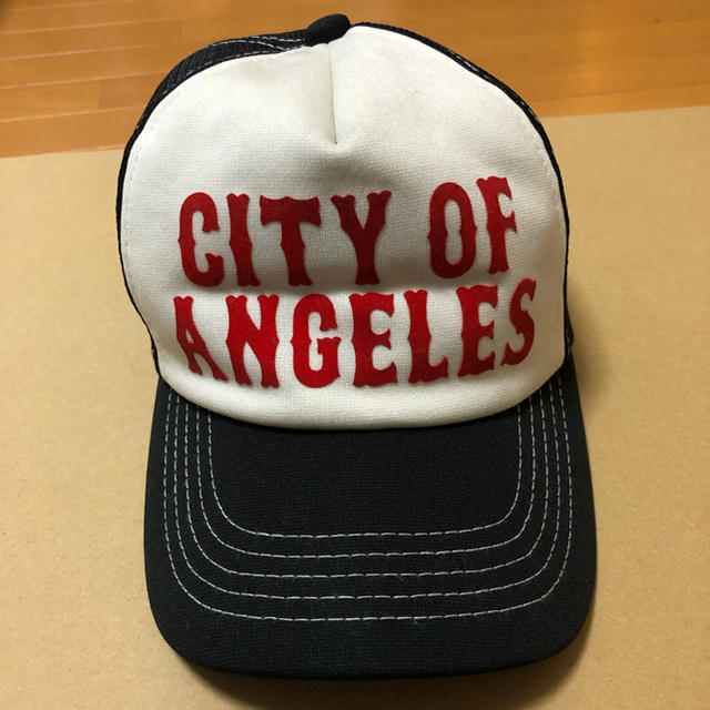 STANDARD CALIFORNIA(スタンダードカリフォルニア)のスタンダードカリフォルニア メッシュ キャップ CITY OF ANGELES メンズの帽子(キャップ)の商品写真