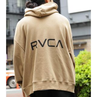 ルーカ(RVCA)の新品　rvca パーカー　ベージュ(パーカー)