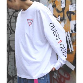 ゲス(GUESS)のGUESS ロンT(Tシャツ/カットソー(七分/長袖))