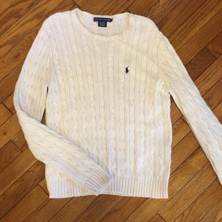 POLO RALPH LAUREN - ラルフローレン 白ニットの通販 by とらきち